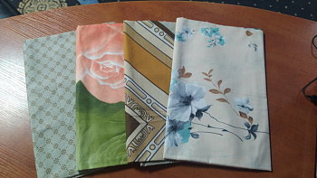 Набір наволочок 4шт., МІКС 70 см/70 см № 155 (Набір 70*70см)