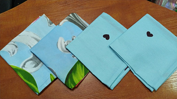 Набір наволочок 4шт., 40/40см №154 (Набір 40*40см)