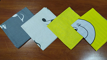 Набір наволочок 4 шт., 50 /50см № 47 (Набір 50*50см)