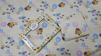 Вінні жовтий, бязь (Двоспальний)